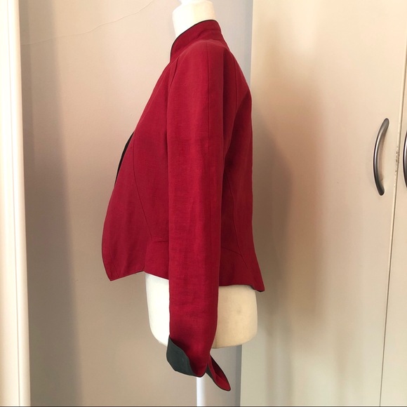 Vintage Admont puff shoulder blazer - Picture 3 of 7